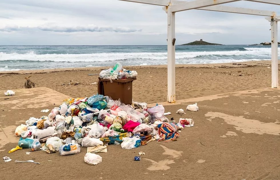 ocean mess plastic free